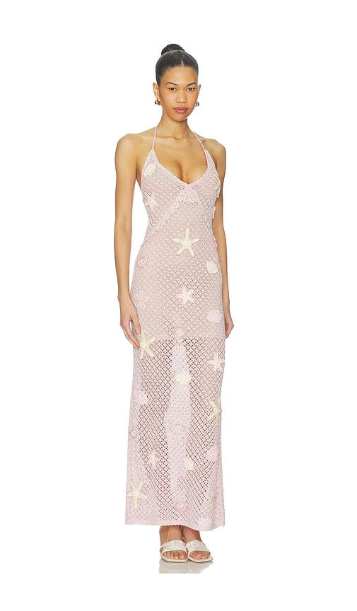 Macie Dress in Pink. - size M (also in XL, XS) - LoveShackFancy - Modalova