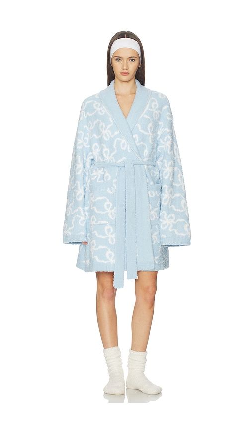 Teddy Indie Robe in Baby Blue. - size M/L (also in XS/S) - LoveShackFancy - Modalova