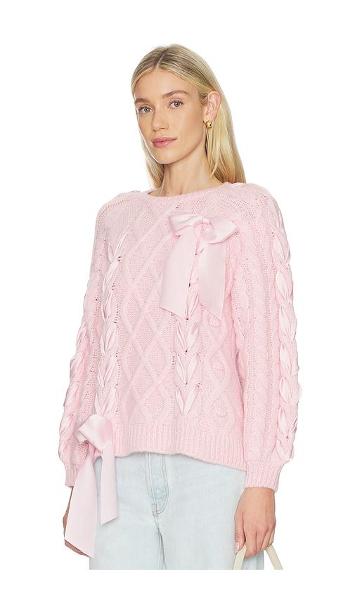 Kloss Pullover in Pink. - size XL (also in XS) - LoveShackFancy - Modalova