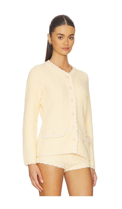 Gaililee Cardigan in Lemon. - size L (also in M, S, XL, XS) - LoveShackFancy - Modalova
