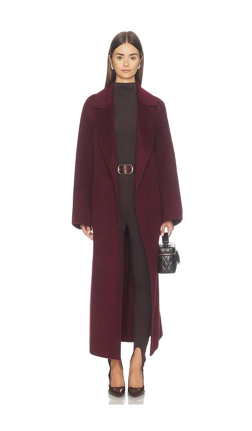 Katniss Jacket in Wine. - size L (also in S, XS) - LoveShackFancy - Modalova