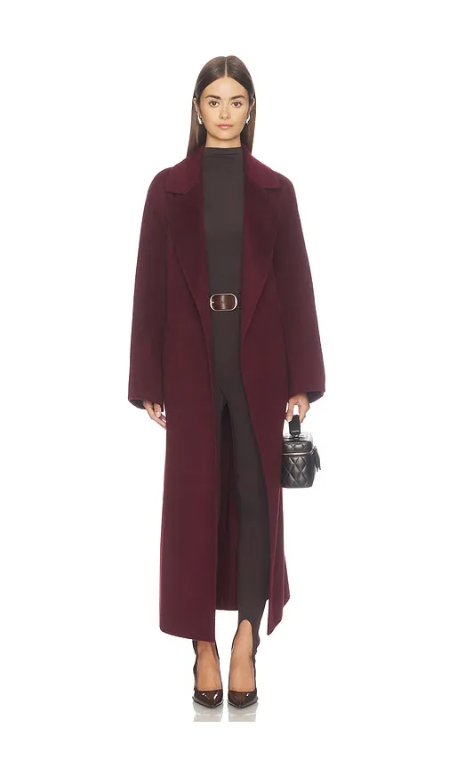 Katniss Jacket in Wine. - size S (also in XS) - LoveShackFancy - Modalova