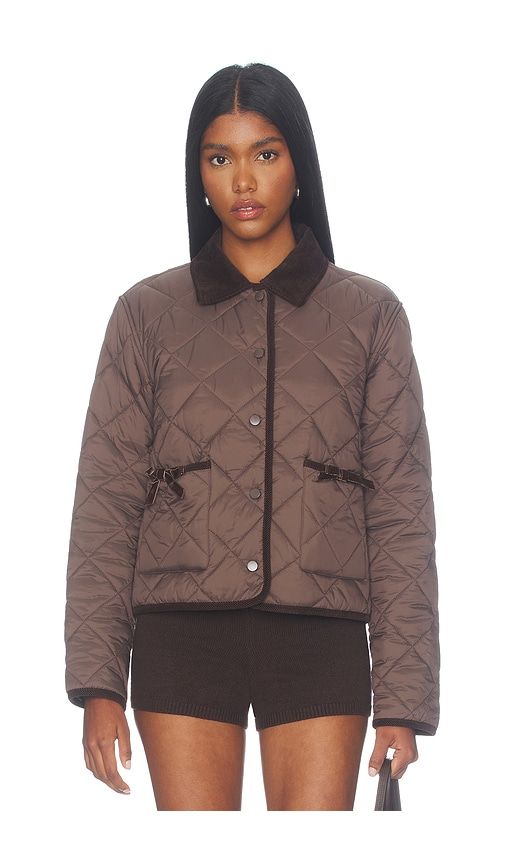 Norinda Jacket in Brown. - size L (also in M, S, XS) - LoveShackFancy - Modalova