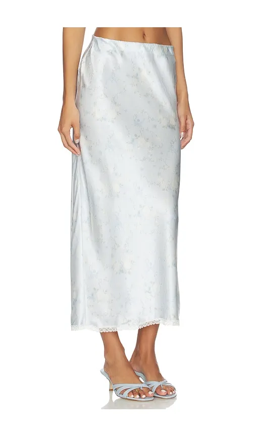 Kalo Skirt in Baby Blue. - size L (also in XL) - LoveShackFancy - Modalova