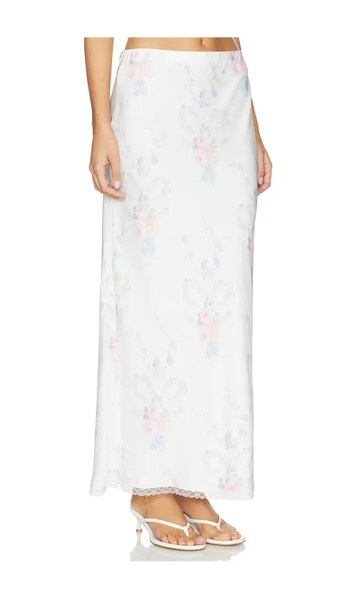 Kalo Skirt in White,Pink. - size L (also in XL, XS) - LoveShackFancy - Modalova