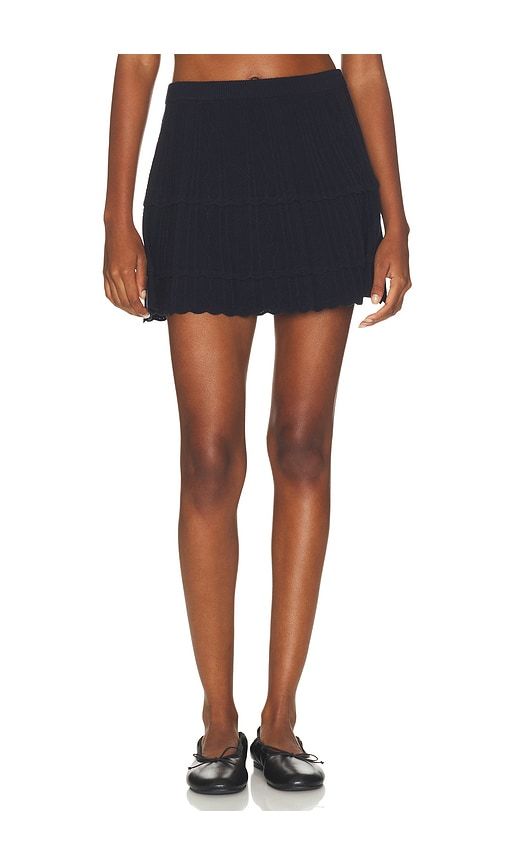 Rora Skirt in Black. - size L (also in M, S, XS, XXS) - LoveShackFancy - Modalova