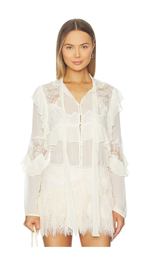 Farah Top in . - size M (also in XS) - LoveShackFancy - Modalova