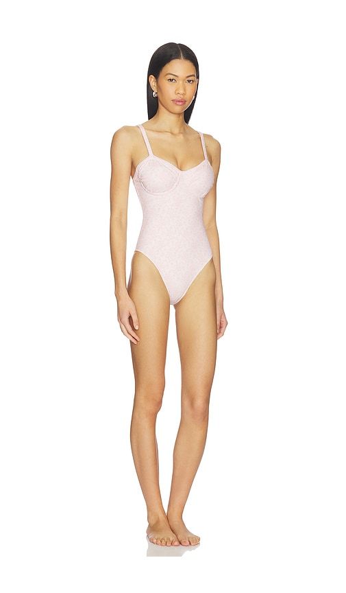 Brooksie Swimsuit in Pink. - size L (also in M, S, XS) - LoveShackFancy - Modalova