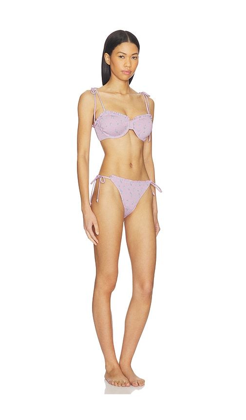 Quinley Bikini in Purple. - size S (also in XL, XS) - LoveShackFancy - Modalova