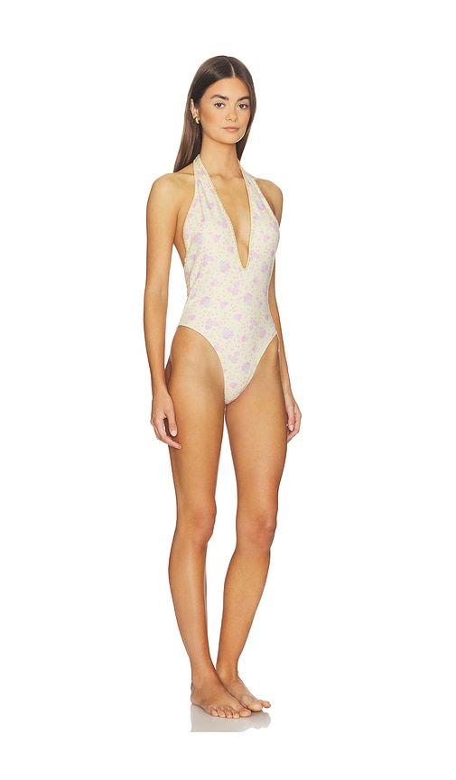Meegan Swimsuit One Piece in Lemon. - size L (also in M, S, XS, XXS) - LoveShackFancy - Modalova