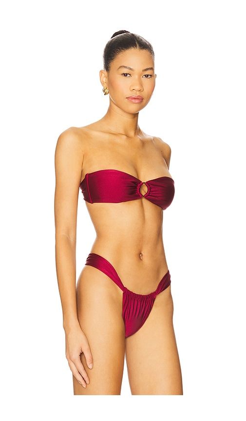 The Helena Top in Burgundy. - size S (also in M) - lovewave - Modalova