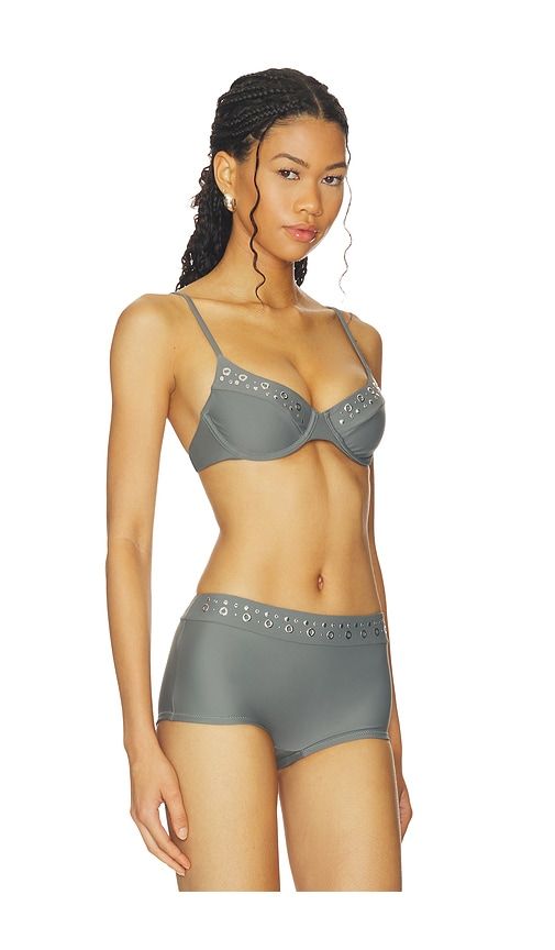 The Chiaro Top in Grey. - size L (also in M, S, XL, XS, XXS) - lovewave - Modalova