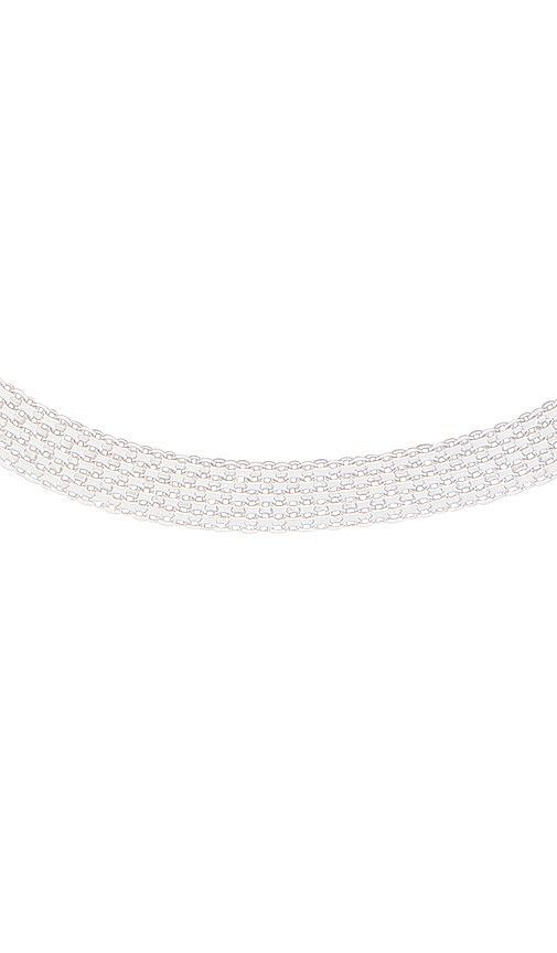 Chainmail Necklace in Metallic Silver - Loren Stewart - Modalova