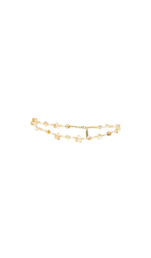 Bellissimo Gem Anklet in Orange - Loren Stewart - Modalova