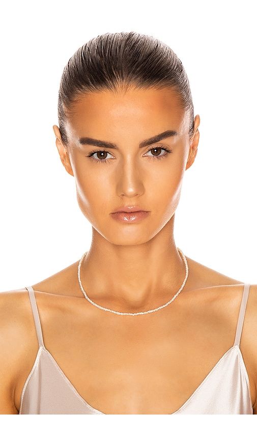 Baby Pearl Choker in White - Loren Stewart - Modalova