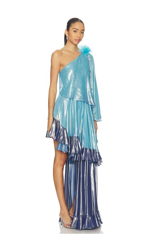 Dress in Blue. - size XL (also in XS) - LA FUORI - Modalova