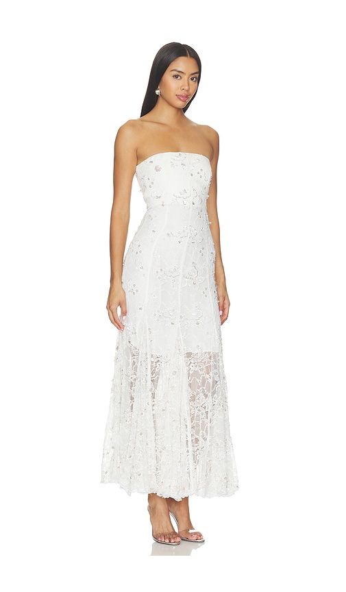 Ballet Rose Midi Dress in . - size L (also in M, S, XL) - LA FUORI - Modalova