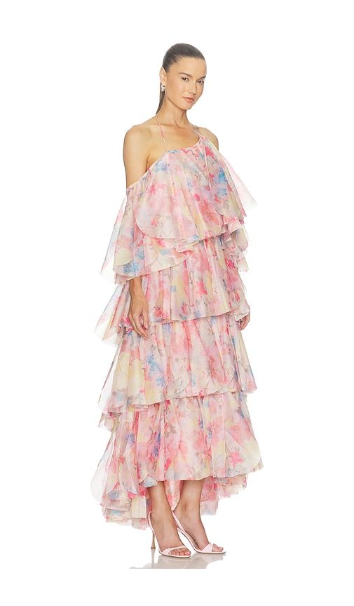 Elysian Pastel Pleasance Dress in Multi. - size M (also in S, XL, XS) - LA FUORI - Modalova