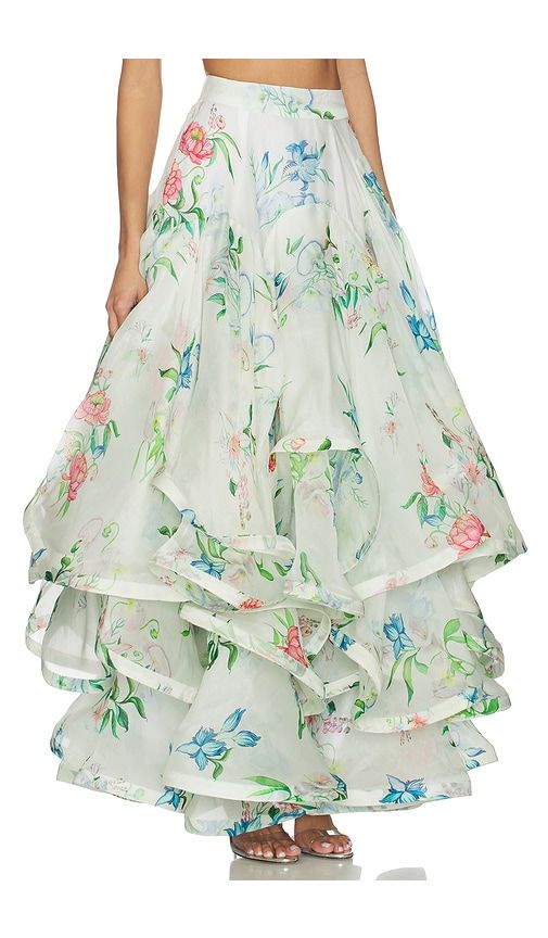 Skirt in White,Blue. - size M (also in S, XL) - LA FUORI - Modalova