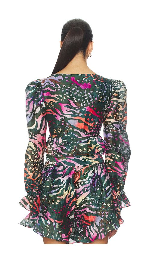 Graphic Jungle Top in . Size L. Also in S, XL, XS - LA FUORI - Modalova