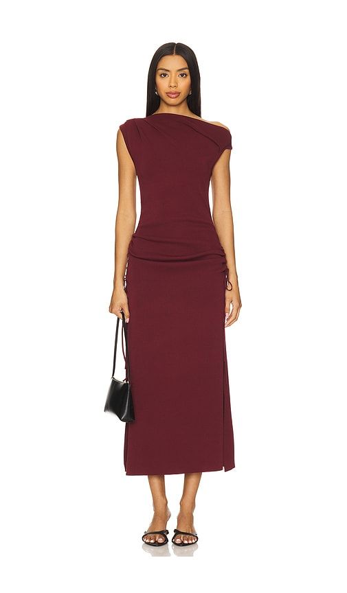 X REVOLVE Original Sin Dress in Wine. - size M (also in S, XS) - LIONESS - Modalova