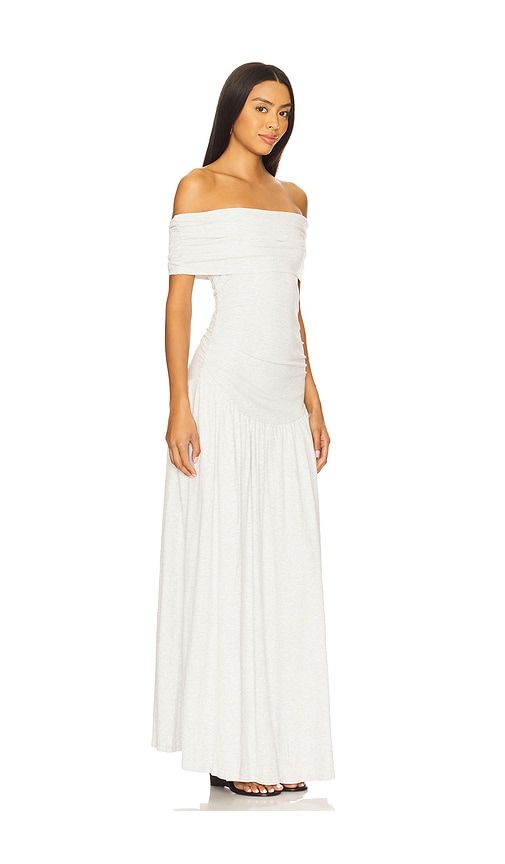 Field Of Dreams Maxi Dress in Light Grey. - size M (also in S, XS, XXS) - LIONESS - Modalova
