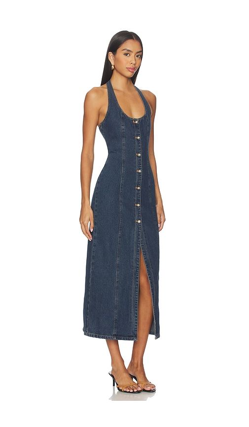 Kenny Maxi Dress in Blue. - size S (also in XS) - LIONESS - Modalova