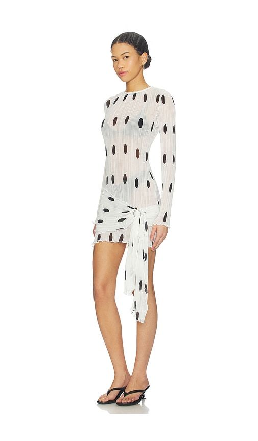 Ford Mini Dress in White. - size L (also in M, S, XL, XS, XXS) - LIONESS - Modalova