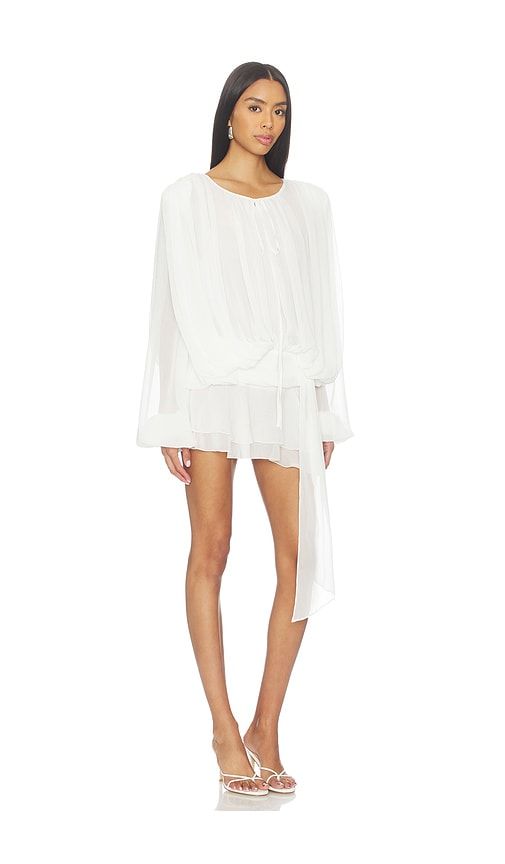 Elements Mini Dress in White. - size L (also in M, S, XS, XXS) - LIONESS - Modalova