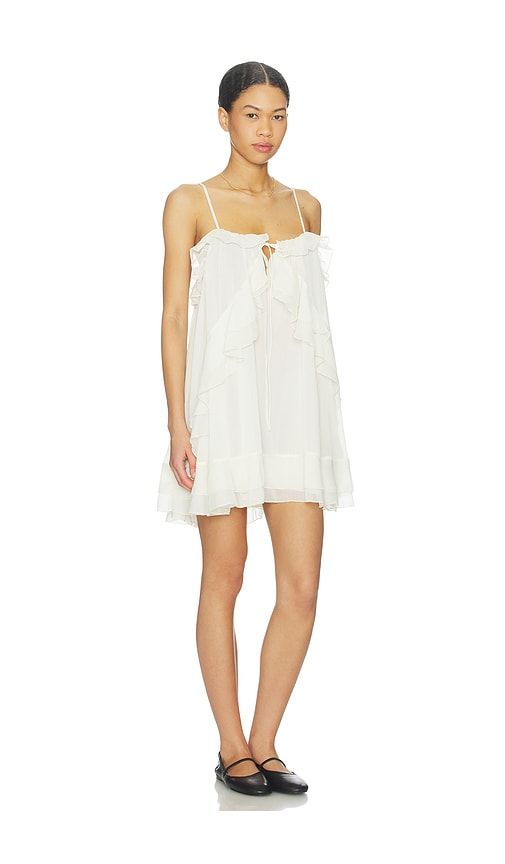 Ethereal Mini Dress in White. - size L (also in M) - LIONESS - Modalova