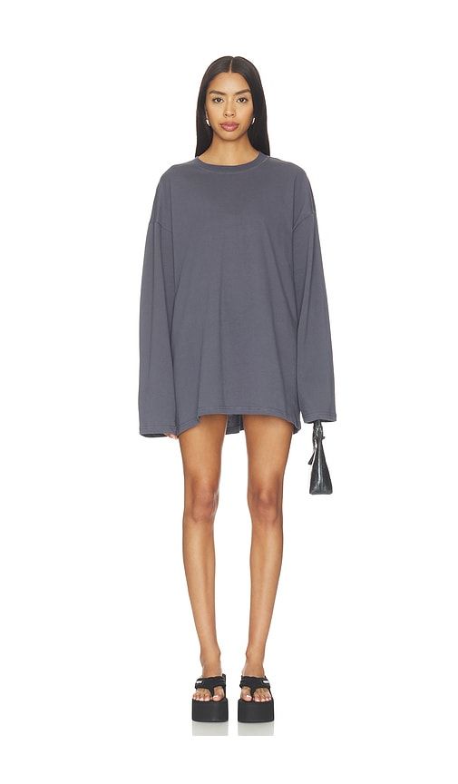 Bloom Mini Dress in Navy. - size L (also in M, S, XS) - LIONESS - Modalova