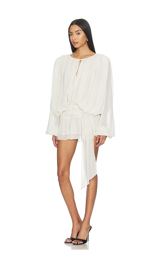 Elements Mini Dress in White. - size L (also in M, S, XS, XXL, XXS) - LIONESS - Modalova