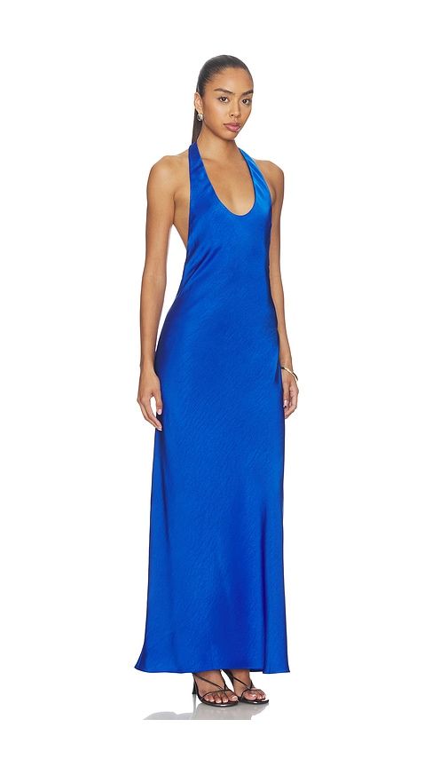 Bare Maxi Dress in Blue. - size L (also in M, XXL) - LIONESS - Modalova