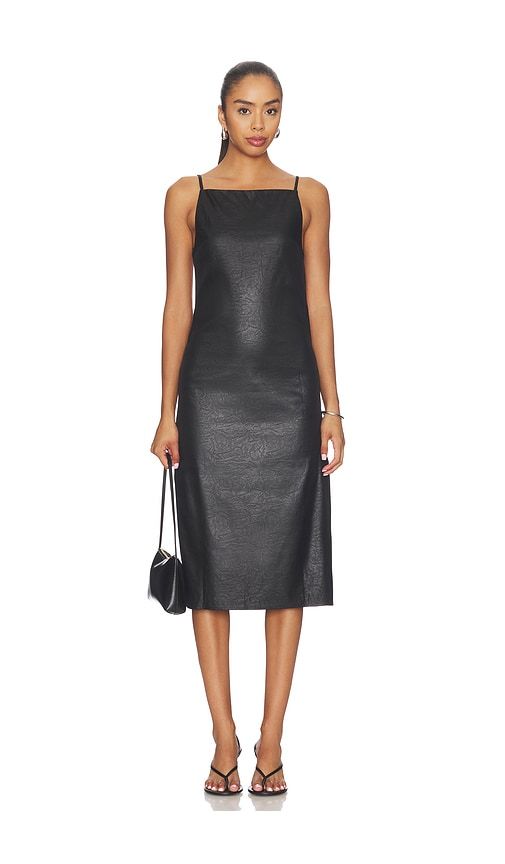 Alexa Midi Dress in Black. - size S (also in XXS, XS, M, L) - LIONESS - Modalova