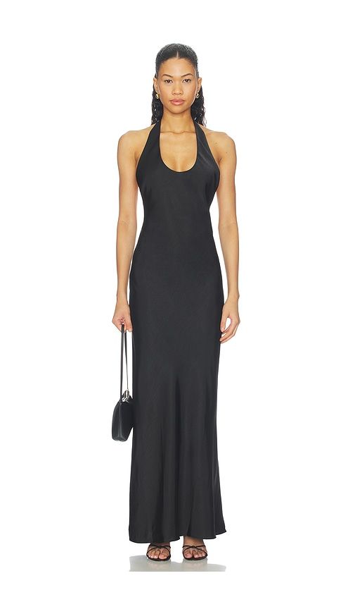 Bare Maxi Dress in Black. - size L (also in M, S, XL, XS, XXL, XXS) - LIONESS - Modalova