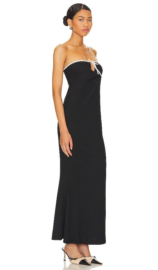 Illuminating Maxi Dress in Black. - size L (also in M, XL) - LIONESS - Modalova