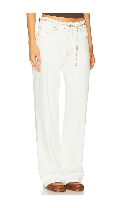 Afterglow Wide Leg in White. - size XL (also in XXL) - LIONESS - Modalova