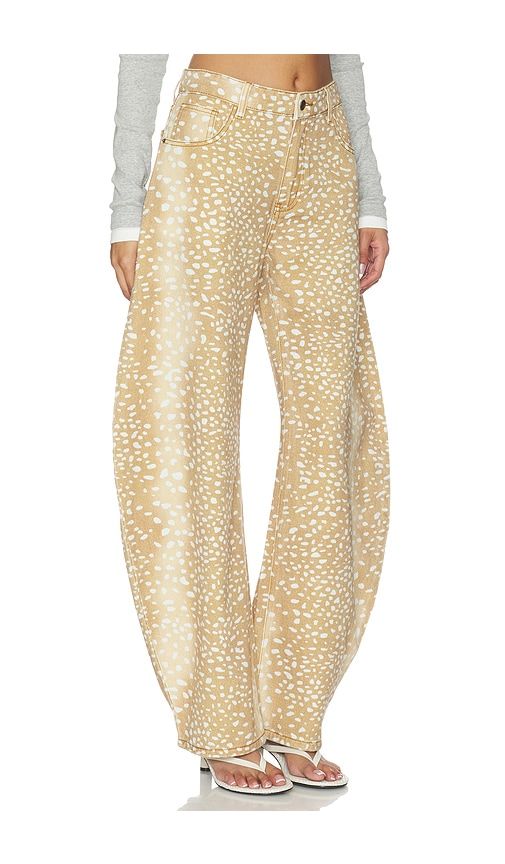 Horseshoe Jeans in Tan. - size L (also in XL) - LIONESS - Modalova