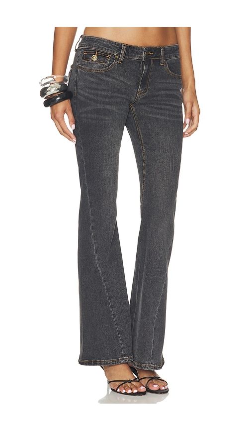 Mary-kate Jeans in Black. - size L (also in M, S, XL, XS) - LIONESS - Modalova