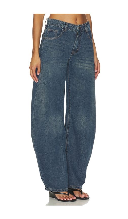 Horseshoe Jeans in Blue. - size L (also in M, S, XS, XXS) - LIONESS - Modalova