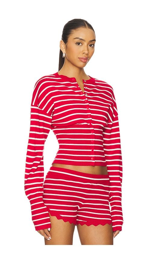 Head in The Clouds Cardigan in Red. - size M (also in S, XL, XS, XXS) - LIONESS - Modalova