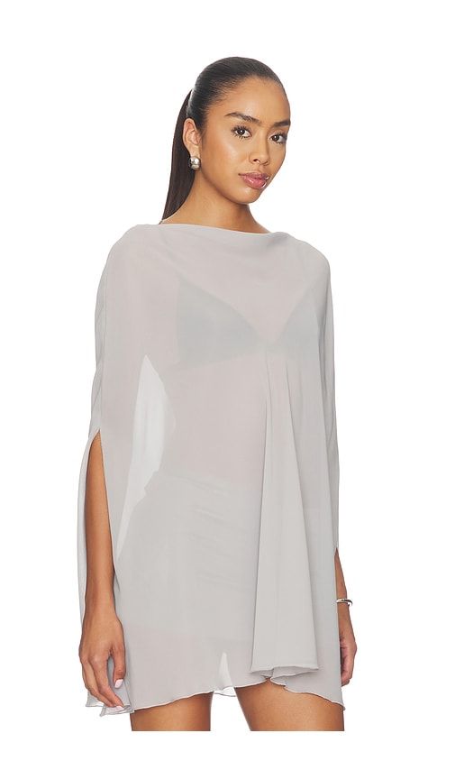 Aura Poncho in Grey. - size L (also in S, XS) - LIONESS - Modalova