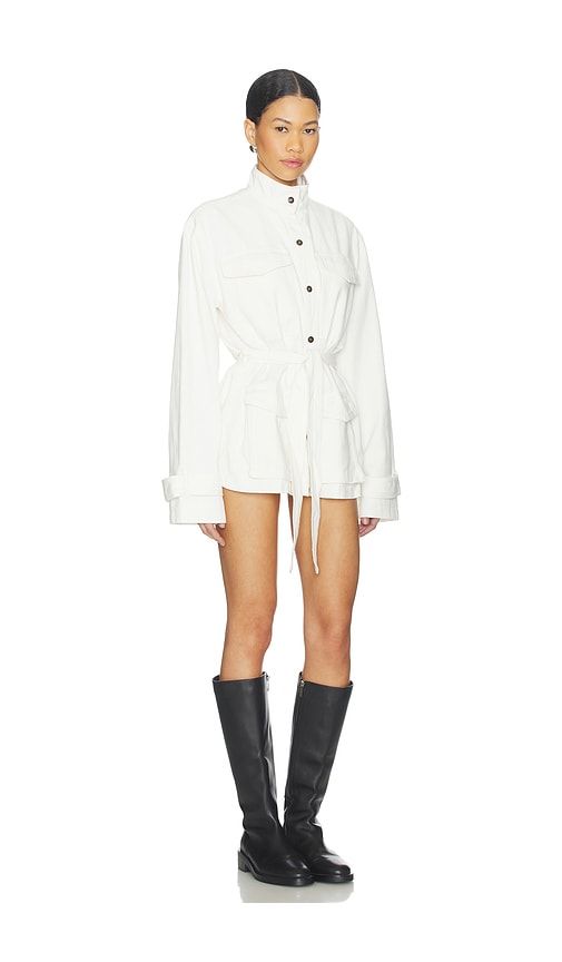 Sweetness Overshirt in White. - size L (also in M, S, XS, XXS) - LIONESS - Modalova