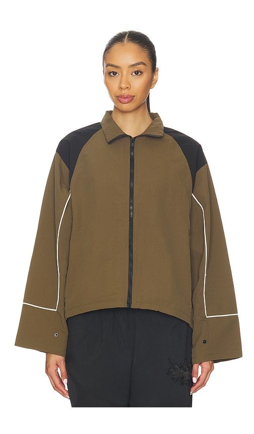 Shoreline Windbreaker in Green. - size S (also in XXS, XS, M, L, XL) - LIONESS - Modalova