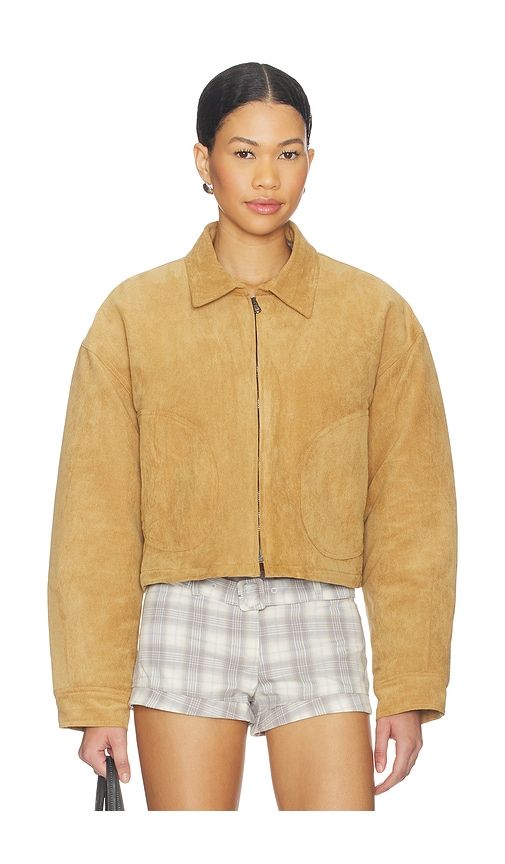 Serrano Bomber in Tan. - size S (also in XXS) - LIONESS - Modalova