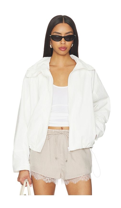 Shoreline Windbreaker in White. - size L (also in M, S, XL, XS, XXS) - LIONESS - Modalova