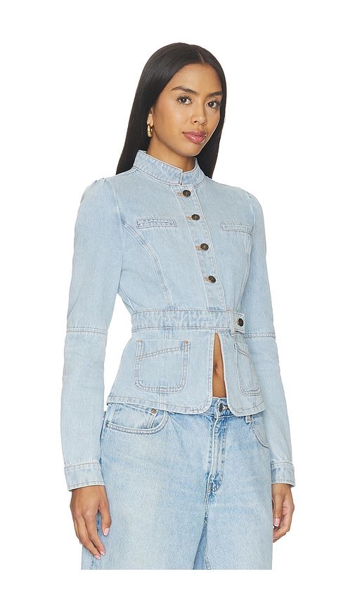 Brooklyn Denim Jacket in Blue. - size L (also in M, S, XS, XXS) - LIONESS - Modalova