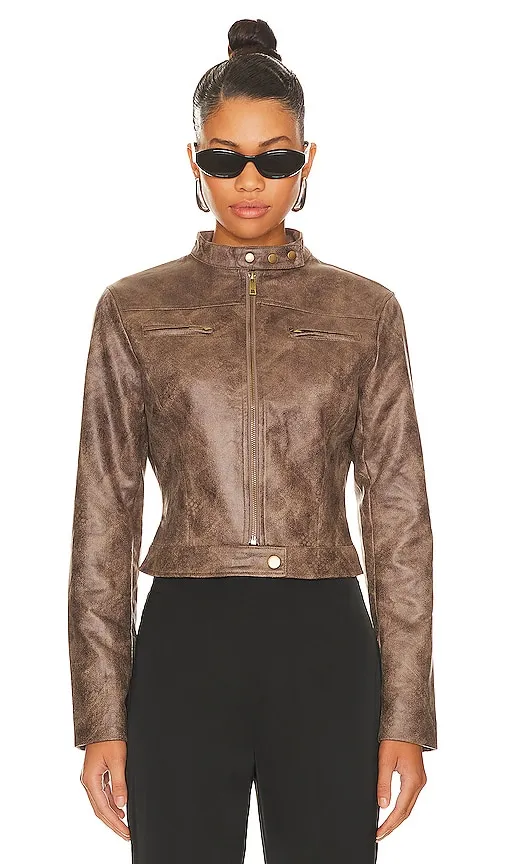 Bella Moto Jacket in . - size S (also in XS, XXL, XXS) - LIONESS - Modalova