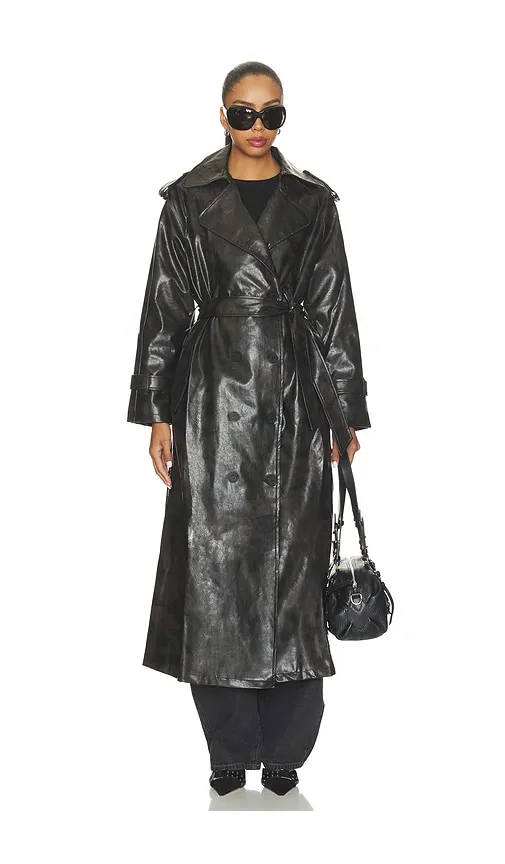 Off Duty Coat in Black. - size L (also in M, S, XL, XS, XXL, XXS) - LIONESS - Modalova