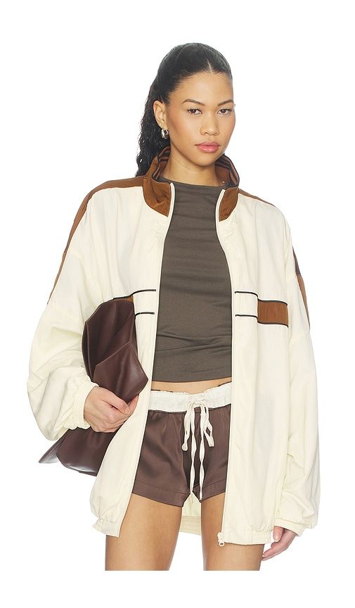 Rhode Windbreaker in Cream. - size L (also in M, S, XL, XS, XXL, XXS) - LIONESS - Modalova